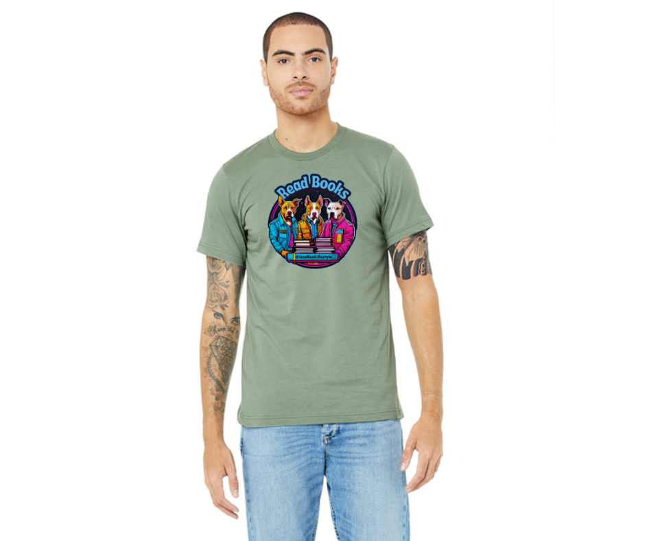 “Read Books” 100% Cotton T-Shirt