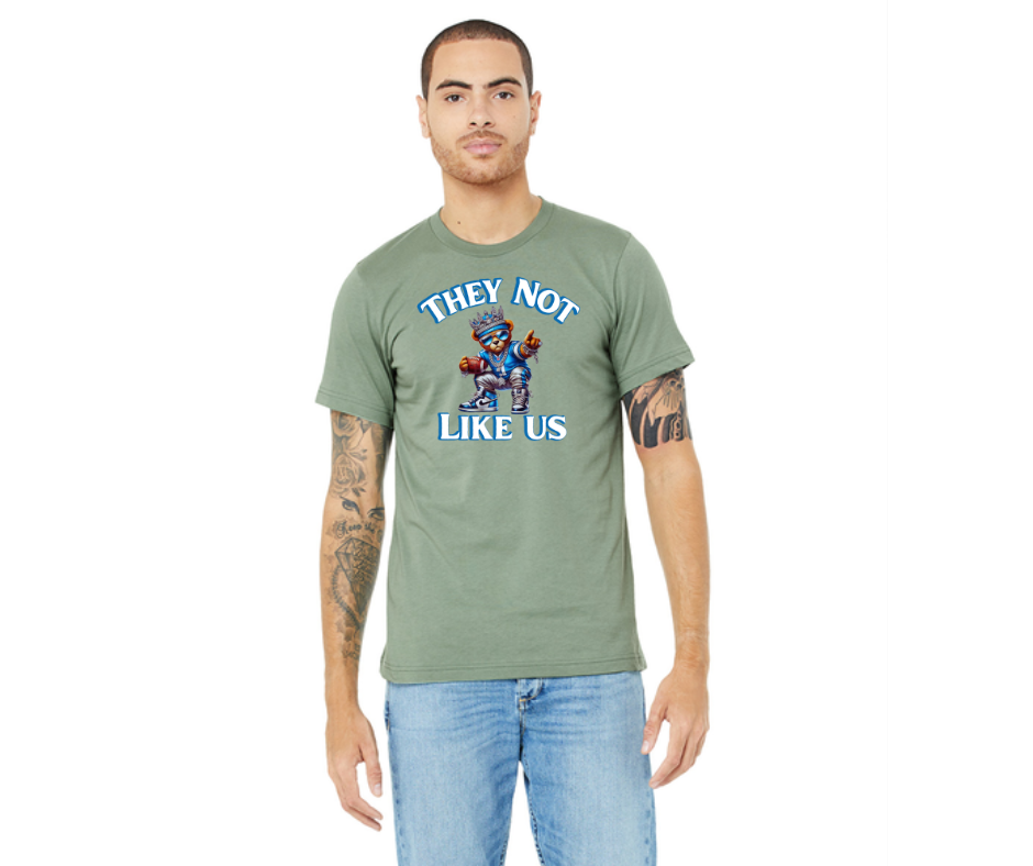 They Not Like Us Detroit 100% Cotton T-shirt