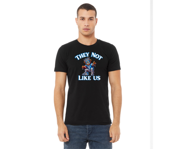 They Not Like Us Detroit 100% Cotton T-shirt